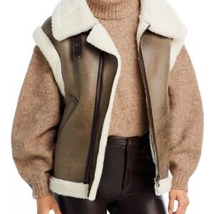 APPARIS Luca Faux Shearling Vest